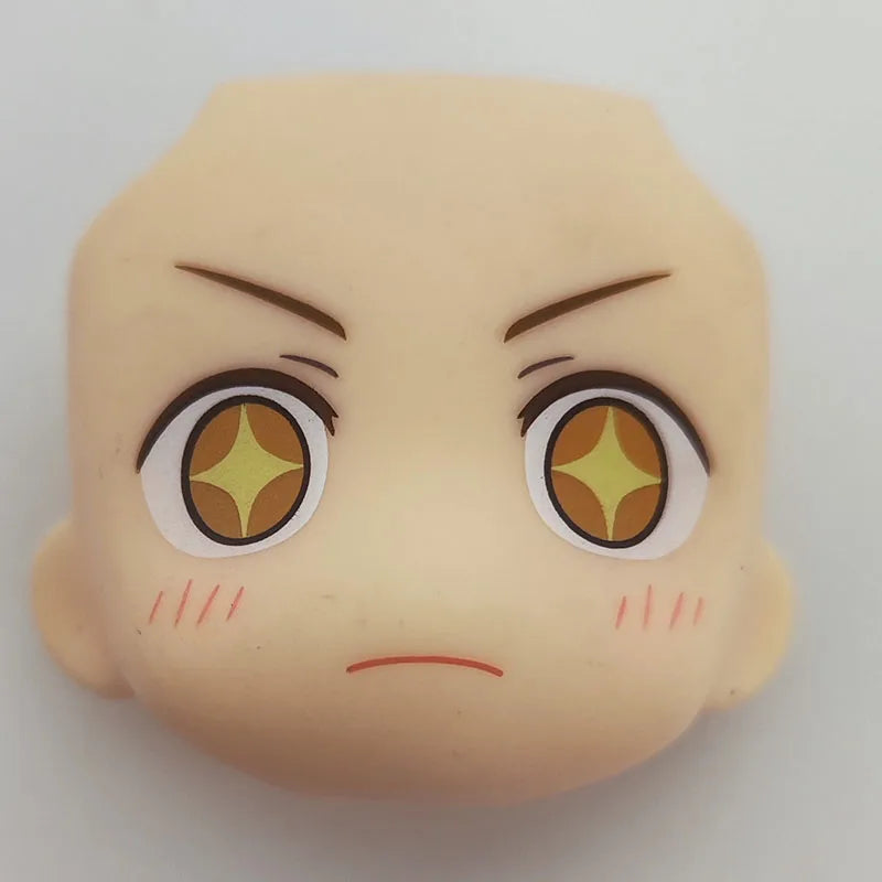 zuotengzhendong GSC Clay Man Face doll face hair doll accessories