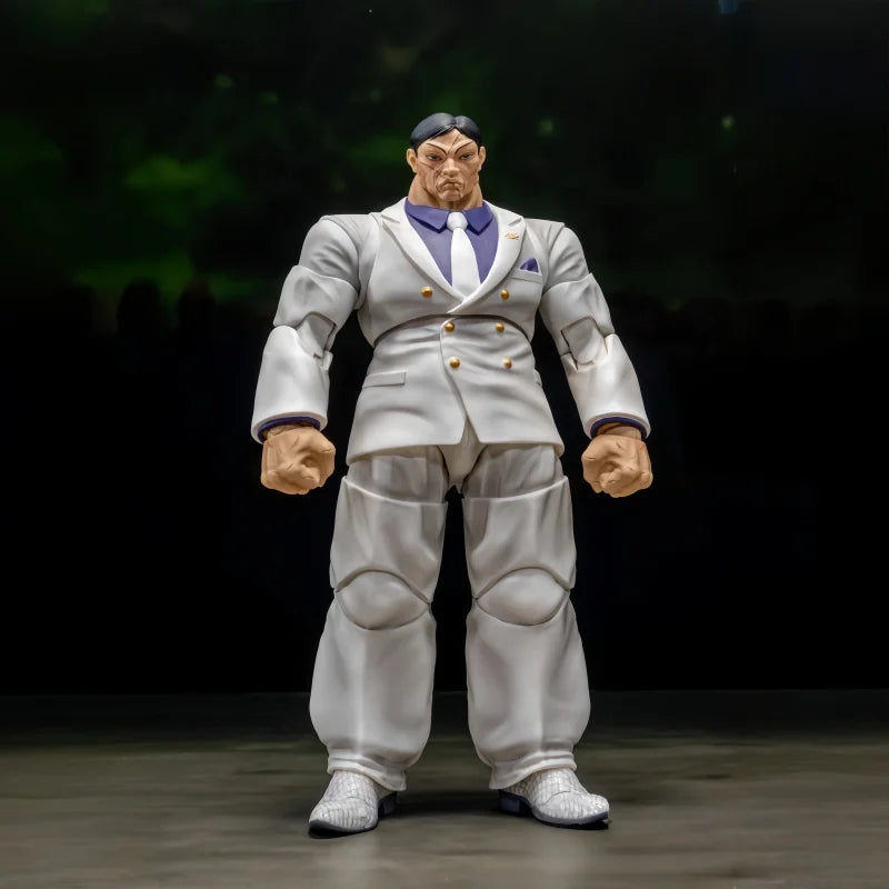 Storm Toys Baki Hanayama Kaoru 1/12 Highly Articulated Action Figure Collectible Model With Perfect For Anime Fans & Collectors