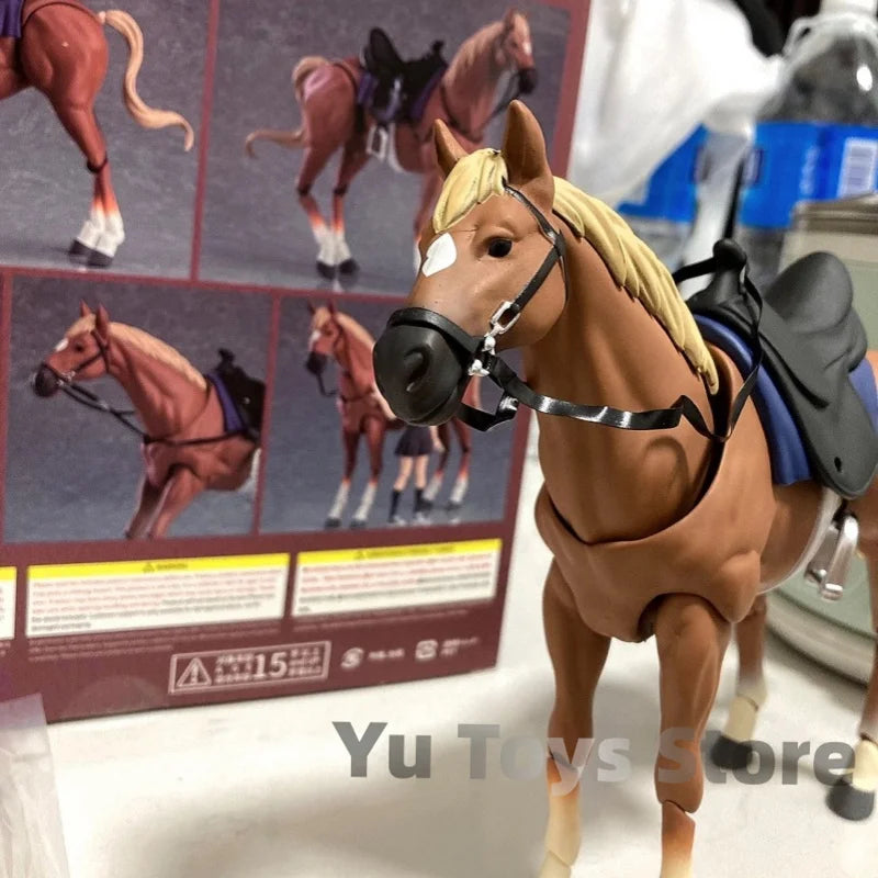 Creative Horse Figure 1/12 Animal Movable Horse For Figma Statue Collectible Model Doll Educational Toy Children Birthday Gift