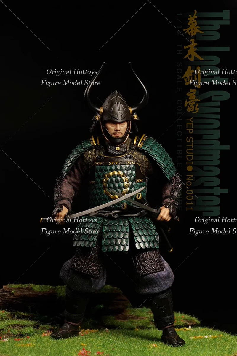 Yep Studio No.0011 1/12 Scale Male Soldier Shogunate Swordmaster Ancient Hero Full Set 6-inches Action Figure Doll Gifts