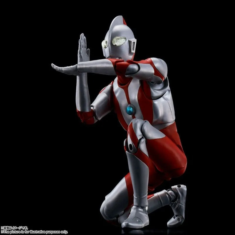 In Stock Genuine Bandai Ultraman Model Kit SHF First Generation Ultraman Anime Action Figure Collection Finished Model Toys Gift