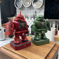 New Fat Zaku Q Version Magnetic Assembly Action Figure Model Kit Green Red Anime Figure Collect Mech Toys Desktop Surprise Gift