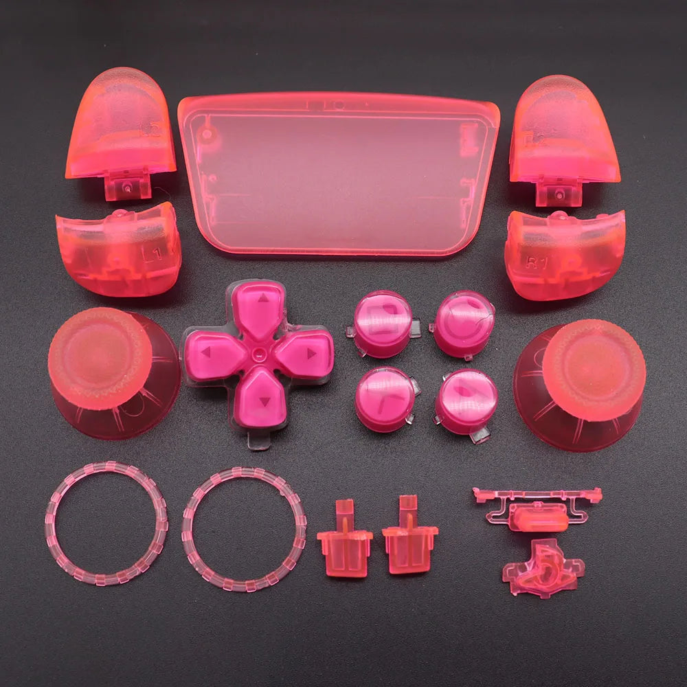 Ersatztasten-Set D-Pad L1 R1 L2 R2 Trigger-Taste Schlüssel-Akzentring für PS5 V3 3.0 BDM-030 Controller