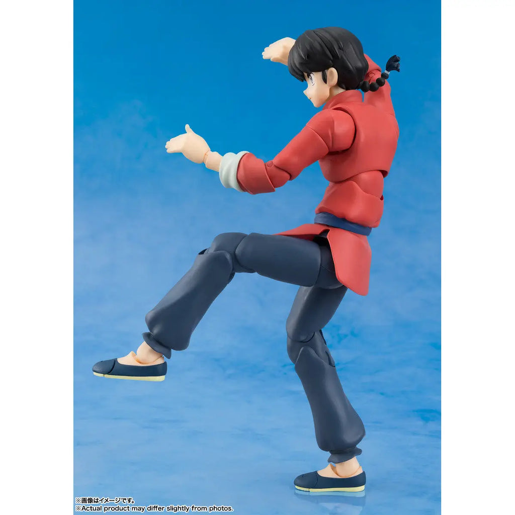 In stock Bandaihun SHF Ranma 1/2 Saotome Ranma ready stock movable figure collection gift