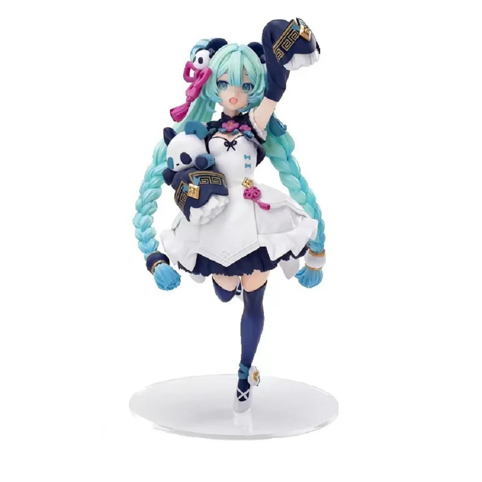 Anime Hatsune Miku Figure Wedding Dress Action Figures Kawaii Swimsuit Vocaloid PVC Collectible Model Toys Girl Gift