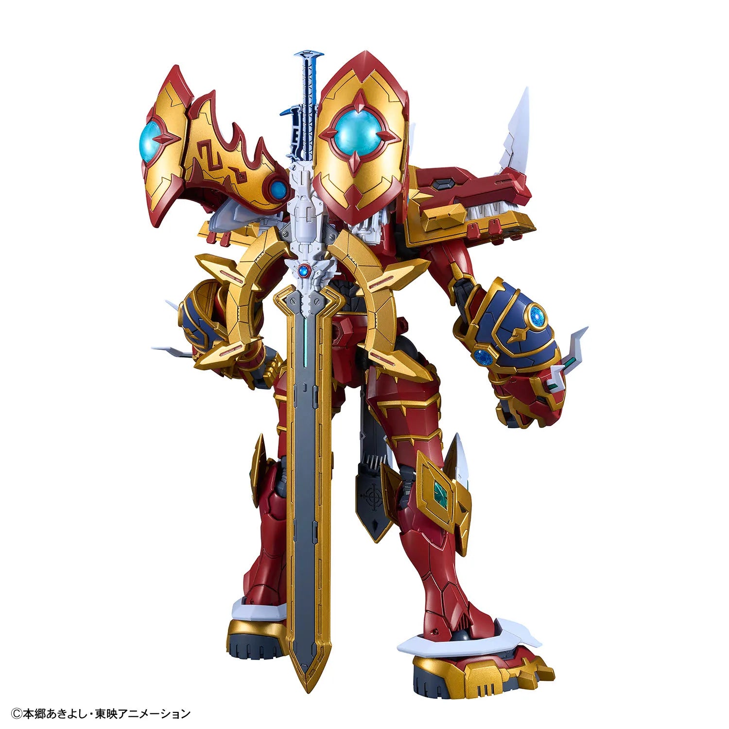 In Stock BANDAI FRS Kaiser Greymon Assemble Model Toys FIGURE-RISE Digimon Frontier KAISERGREYMON Digimon Adventure