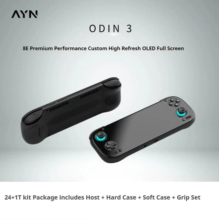 AYN Odin3 Handheld Game Players Qualcomm 8 Elite 6 inche AMOLED 120Hz 8000mAh Game Console Hall Joystick 8000mAh Android Gamepad