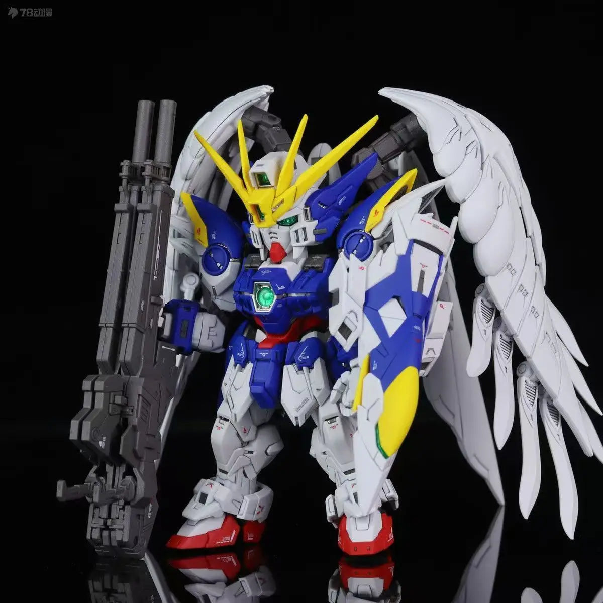 MGSD XXXG-0OWO Wing Fighter Zero EW Action Figure Model Kit Movable Assembly Mecha Robot Collectible Toy for Fans Gift