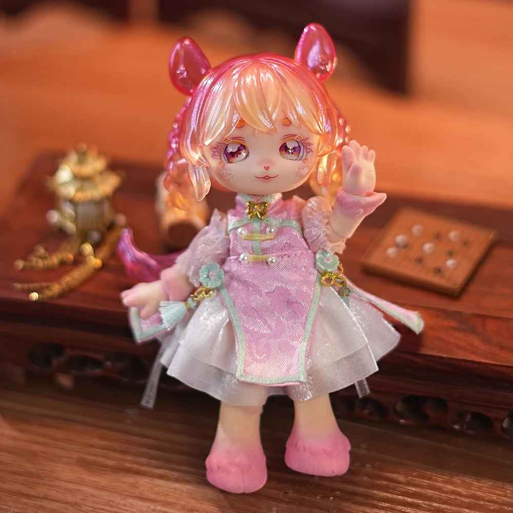 ICY DBS Maytree OB11 Doll Special Offer Surprise Blind Box Animal Body Beast Spring Forest Series Collection SD Gift