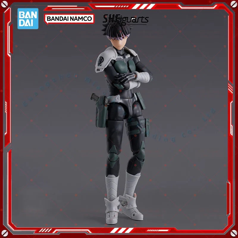 In Stock Genuine Bandai Kaiju No 8 Model Kit SHF Gen Narumi Anime Action Figure Collection Finished Model Boy Toys Birthday Gift