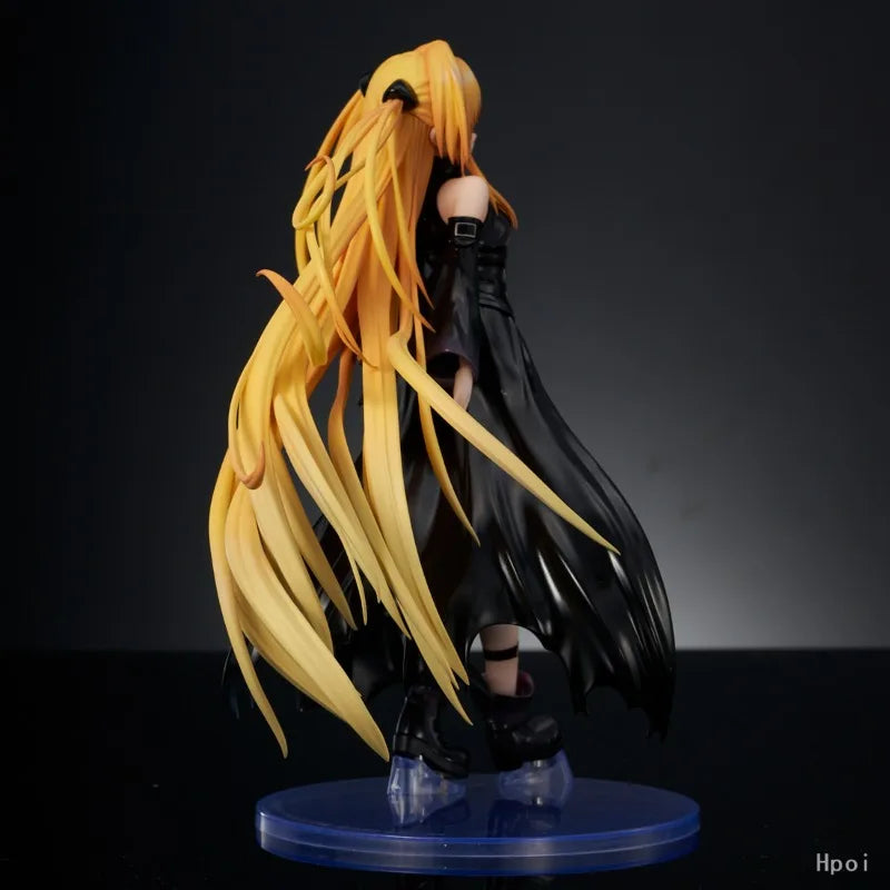 In Stock Original UnionCreative To LOVE-Ru Darkness Golden Darkness 20CM Black Trance Ver Figure Ornaments Gift Cartoon Anime