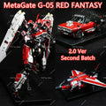 【In Stock】 Metagate Metagate-G05 Mg G-05 2.0 See Shatter Red Fantasy High Quality Robot Action Figure