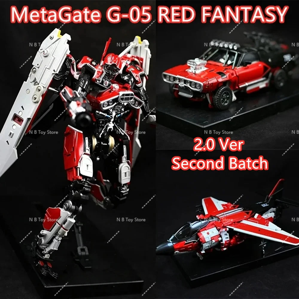 【In Stock】 Metagate Metagate-G05 Mg G-05 2.0 See Shatter Red Fantasy High Quality Robot Action Figure
