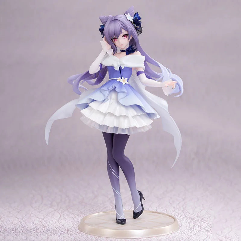 MYETHOS Gift+ Genshin Impact Keqing Resplendent Feast Ver 1/8 Scale Painted Figure PVC ABS Collectible Model Toy Cartoon Cute