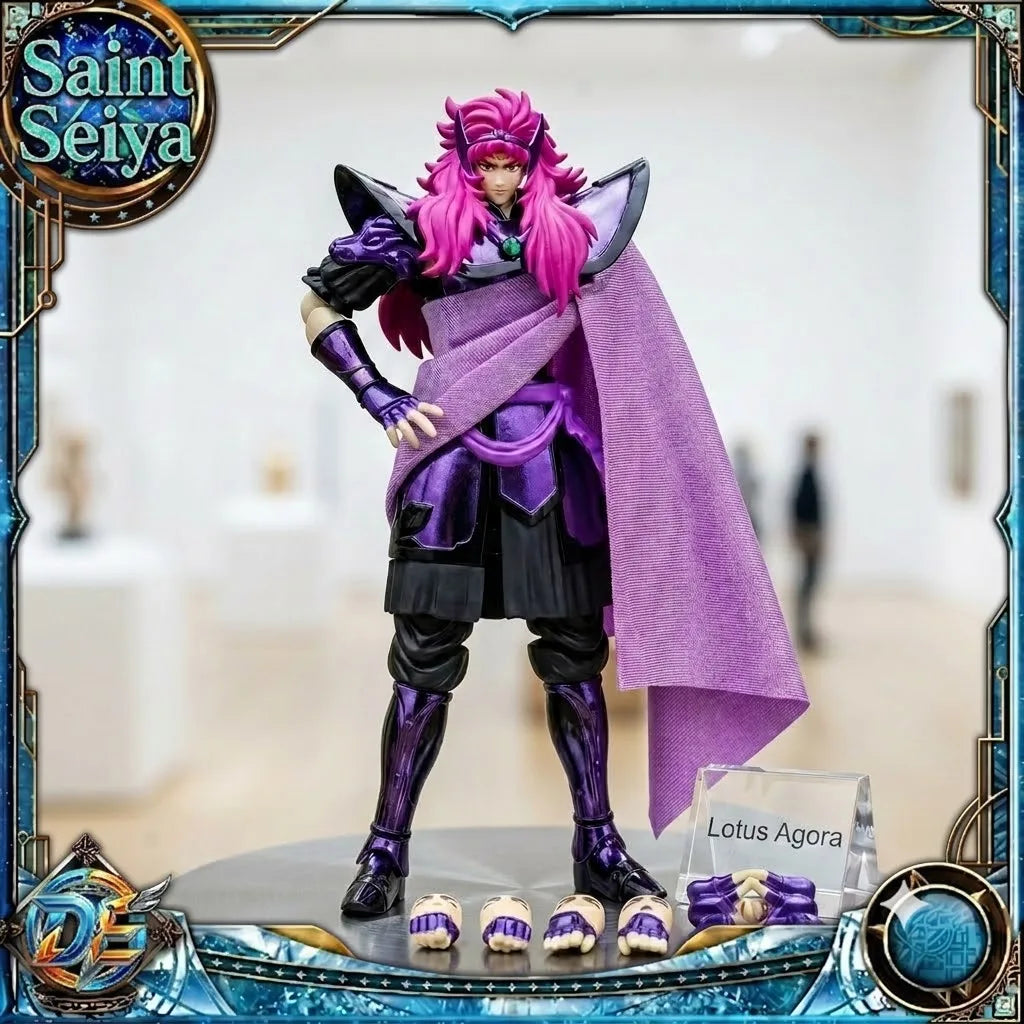 【In Stock】Saint Seiya MST  Myth Cloth EX Lotus Agora Silver Saint Metal Armor Action Figure Rare Premium Collection
