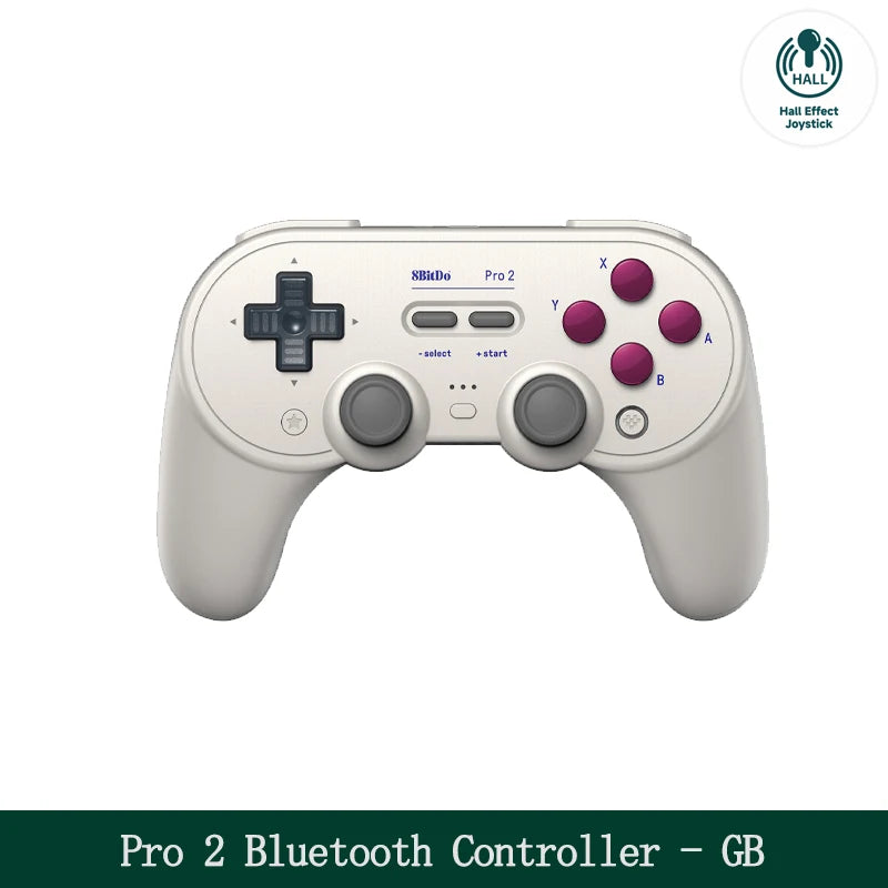 8Bitdo Pro 2 Bluetooth Gamepad Control with Hall for Switch PC macOS Android Steam Raspberry Pi Nintendo Switch Game Controller
