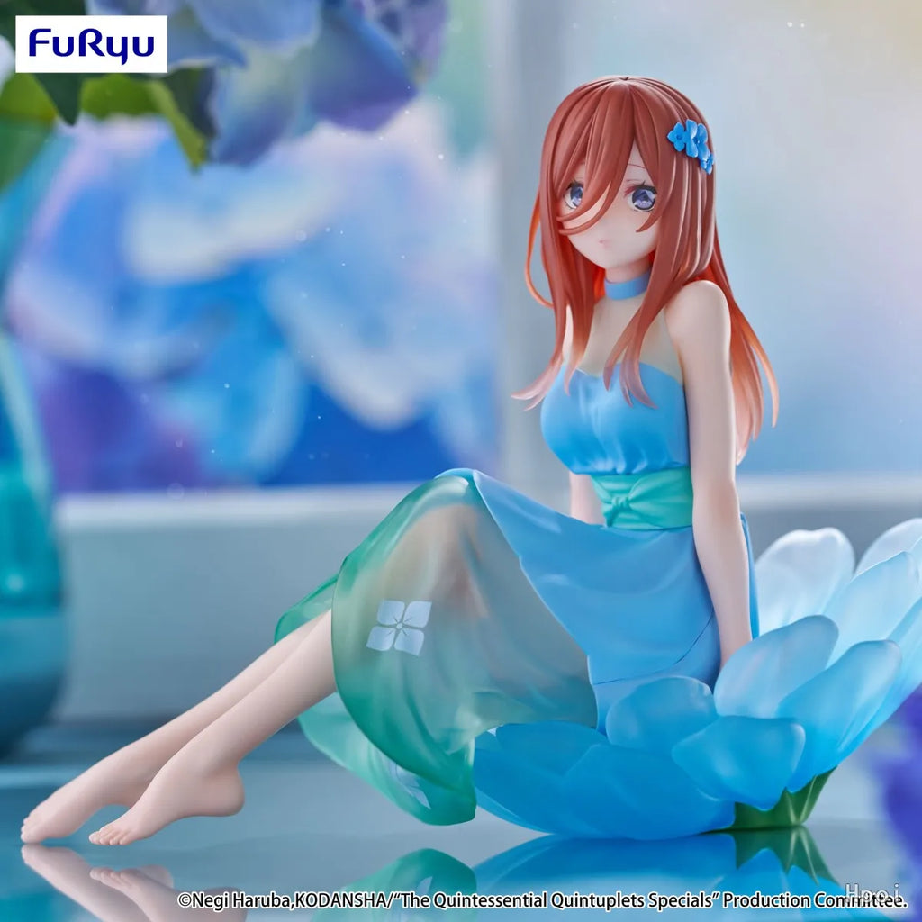 In Stock Genuine Furyu Bloo-Me! The Quintessential Quintuplets Nakano Ichika Nino Miku Yotsuba Itsuki Pvc Anime Action Figures