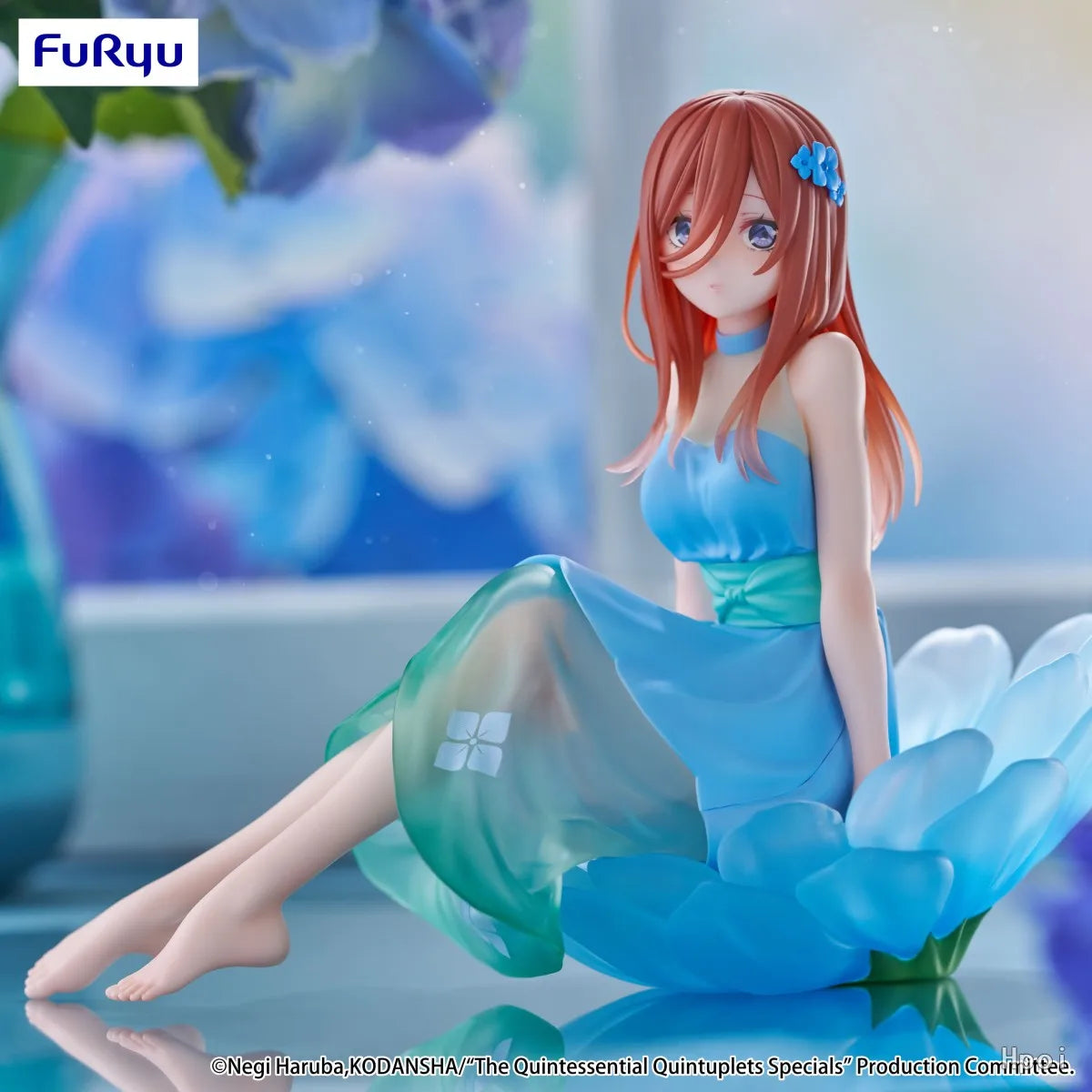 In Stock Genuine Furyu Bloo-Me! The Quintessential Quintuplets Nakano Ichika Nino Miku Yotsuba Itsuki Pvc Anime Action Figures