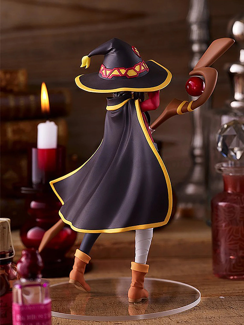 In Stock Genuine Max Factory Prepainted Pop Up Parade Eiga Kono Subarashii Sekai Ni Shukufuku O! Kurenai Densetsu Megumin Gift