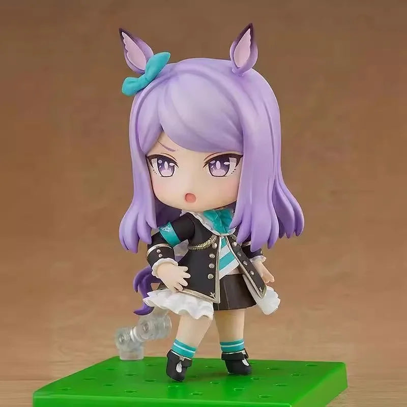 10cmGSC Nendoroid 2151 Rice Shower Uma Musume Pretty Derby Movable Face Plates Cute Poseable Figure Boxed Anime Collectible Fre