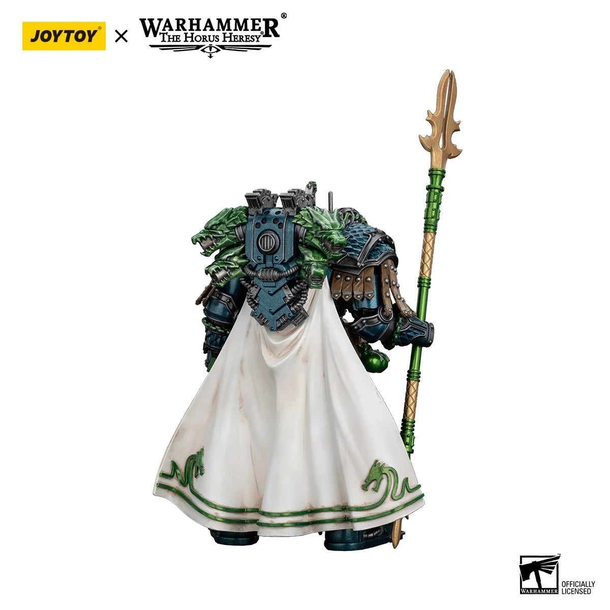 [НАЛИЧНОСТ] JOYTOY Warhammer 30K 1/18 Екшън фигурки Алфа Легион Алфарий, Примарх на XX-ти легион Модел играчка за момче