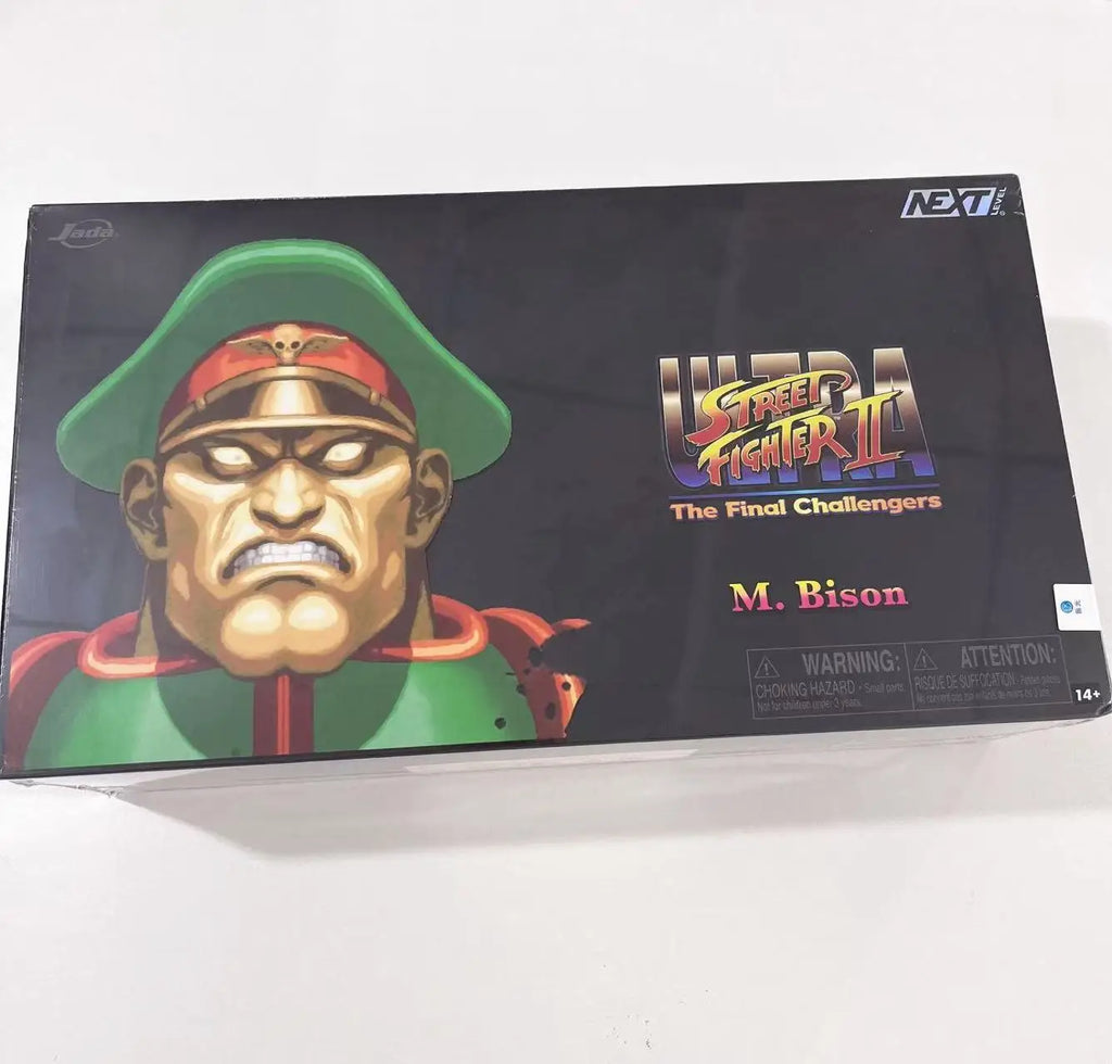 New Original Jada Toys Street Fighter SDCC M.Bison Dhalsim Fei Long Violent Ken The Final Challengers 15CM Action Figures Game
