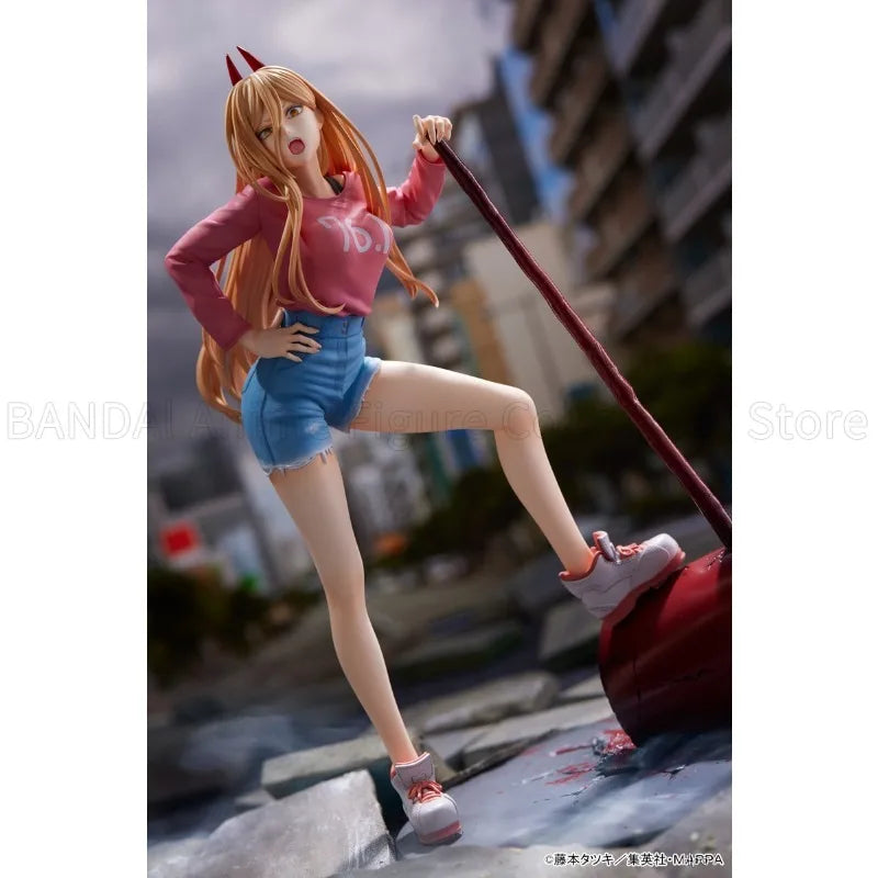 Original AMAKUNI AmiAmi Power Anime Humanoid Decoration Toys Gifts Collection 1/7 27cm