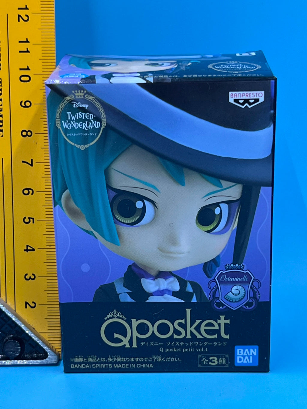 Q Posket Disney Twisted-Wonderland Collection Ornament Anime Action Figures Model Kids Toy
