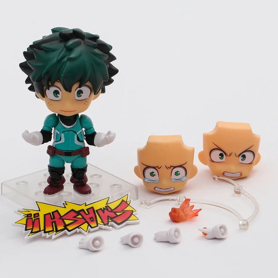 Bakugo Katsuki 705 Izuku Midoriya 686 Todoroki Shoto 1112 Cute Action Figure Face Changeable Collection Model Doll Gift