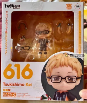 【SF】In Stock GSC Nendoron 616 Volleyball Boys Season 2 Tsukishima Hotaru Figures Original Collection Anime