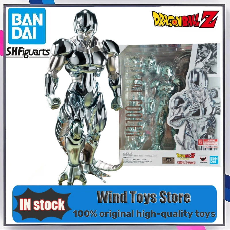100% Original At Stock Bandai S.H.Figuarts Dragon Ball Z Figure Metal Cooling SHF Fresh Action Figure PVC Toys Collectible Model