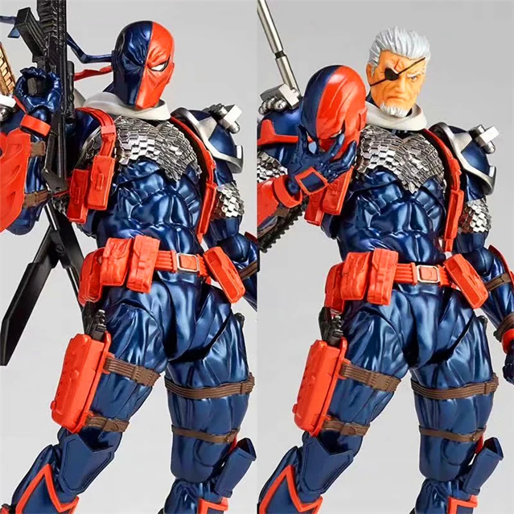 Anime Deathstroke Yamaguchi Style Action Figures Cute Joint Mobility Gk Desktop Decoration Model Toy Kid Hobbies Collection Gift