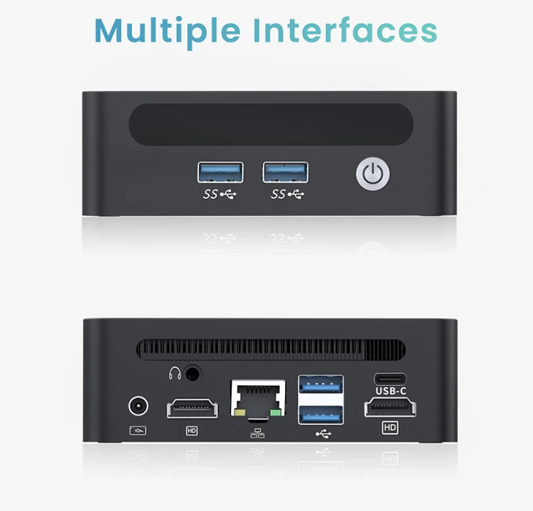 GenMachine AMD Ryzen 7 5875U Windows 11 Ryzen MINI PC DDR4 WIFI6 RTL8852, BT5.2 diy gaming computer gaming pc Ordenador mini pc