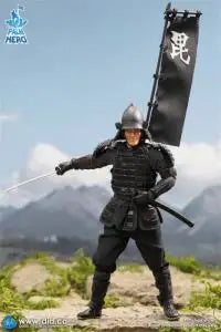 1/12 DID XJ80016A Old Vintage Asia Japan State Warrior Full Set Moveable Action Figure with Flag Full Set Moveable Action Figure