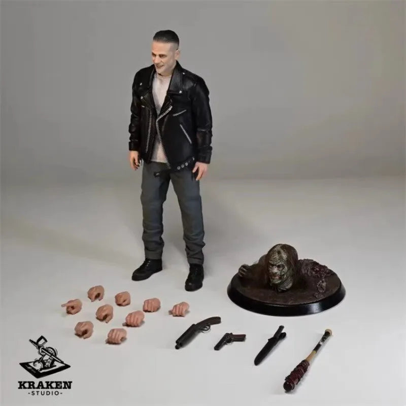 In stock! Kraken Studio Negan the Whisperer 1/12 Negan Action Figure Fashion Soldier Gift Series