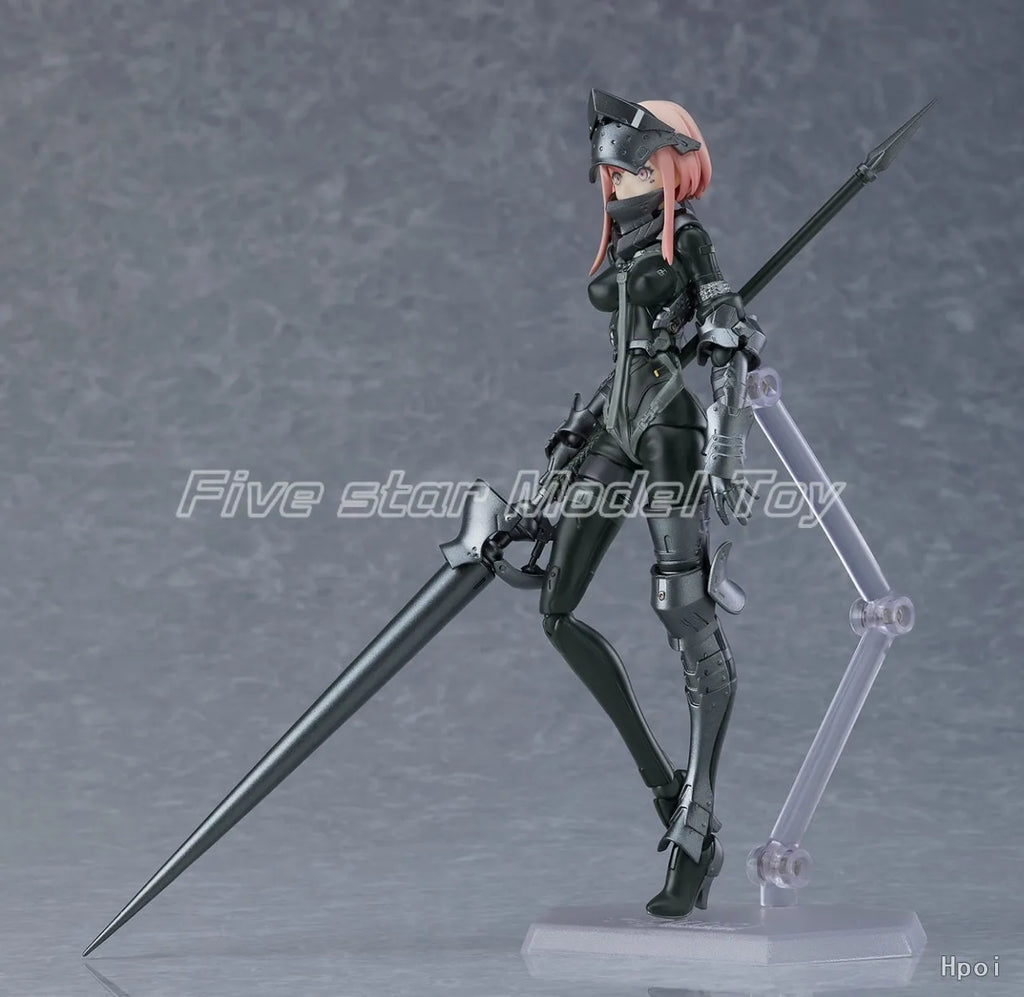 【FS】 Max Factory Figma 491 FALSLANDER  Dark Lancer Masaki Apsy Action Figures Anime Models Toys Gifts Collection