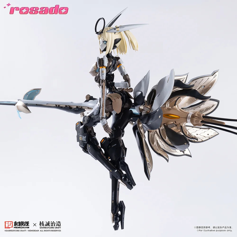 Hemoxian X Earnestcore Craft 1/10 Rs-03 Starflower Lily Rosado Action Figure Assembly Model Kit Collection Ornament Toys Gifts