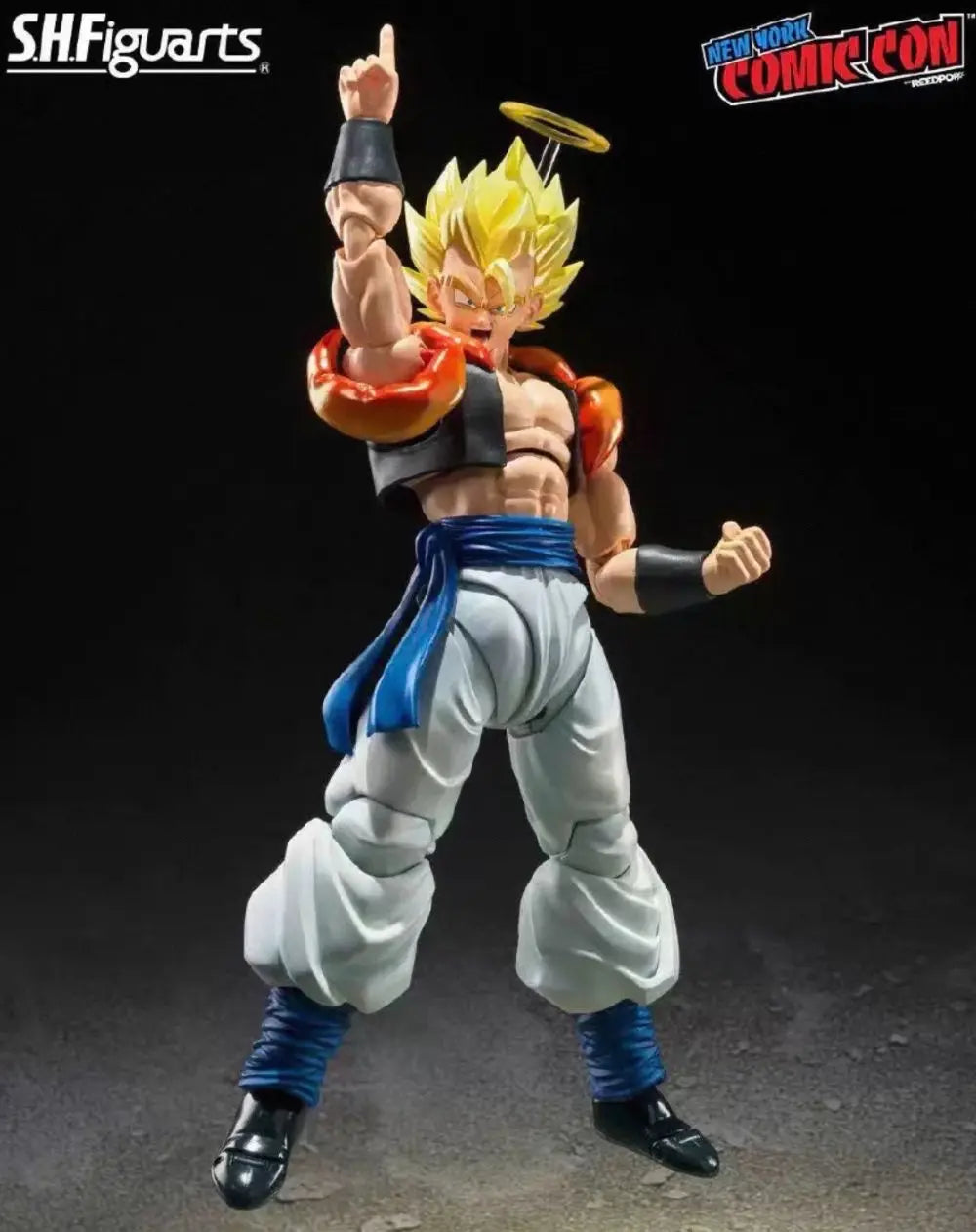 In-stock Bandai SHF Dragon Ball NYCC Exclusive Hell Gogeta Limited Edition 1/12 Action Figure Collectible Gift