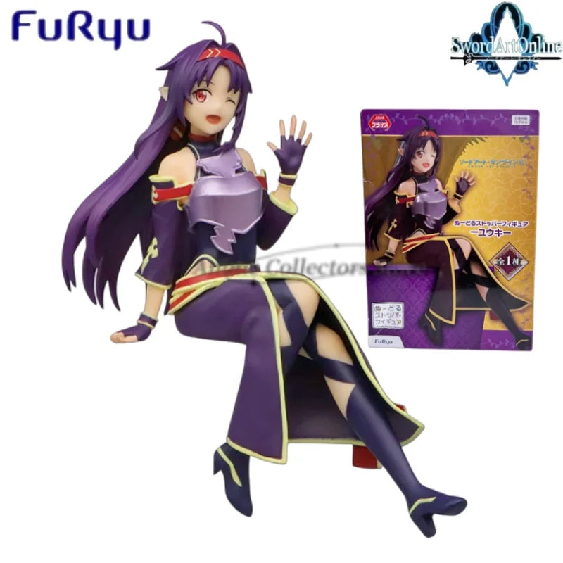 In Stock Original  Furyu Sword Art Online Alicization Alice Asuna Konno Yuuki Anime Action Figure Toys Model Ornaments