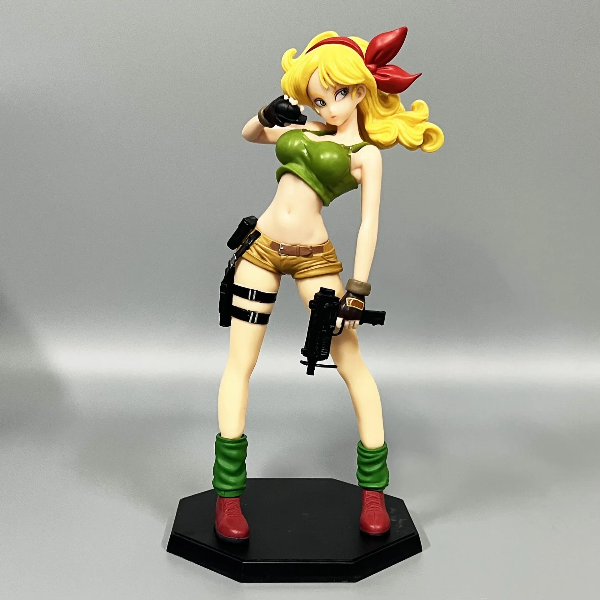 25CM Dragon Ball Z Figure Lunchi Anime Figures Launch Action Figurine Pvc Lunch Collection Pvc Model Doll Girl Toys Gift