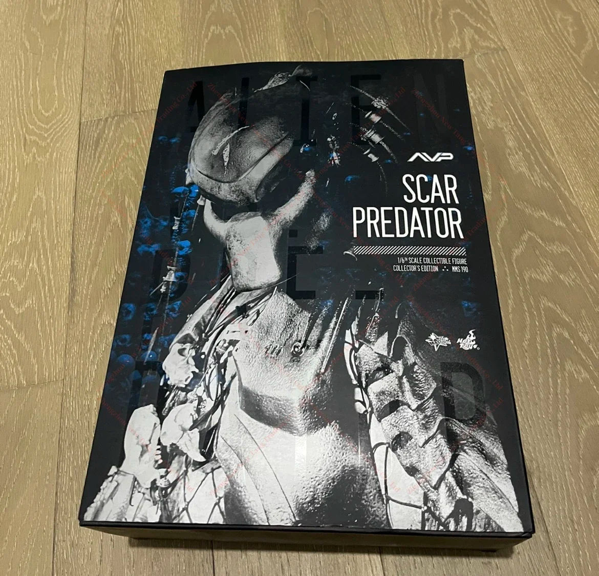 In Stock Original HOTTOYS HT AVP Alien VS. Predator 2.0 Scar Predator 30CM Action Figure Toy Collection Gift