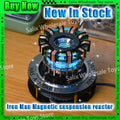 Metal Maglev MK2 MK1 Model Toys Chest Lamp Super Hero 1:1 Arc Reactor Action Figure Light Arc Desktop Decoration Customized