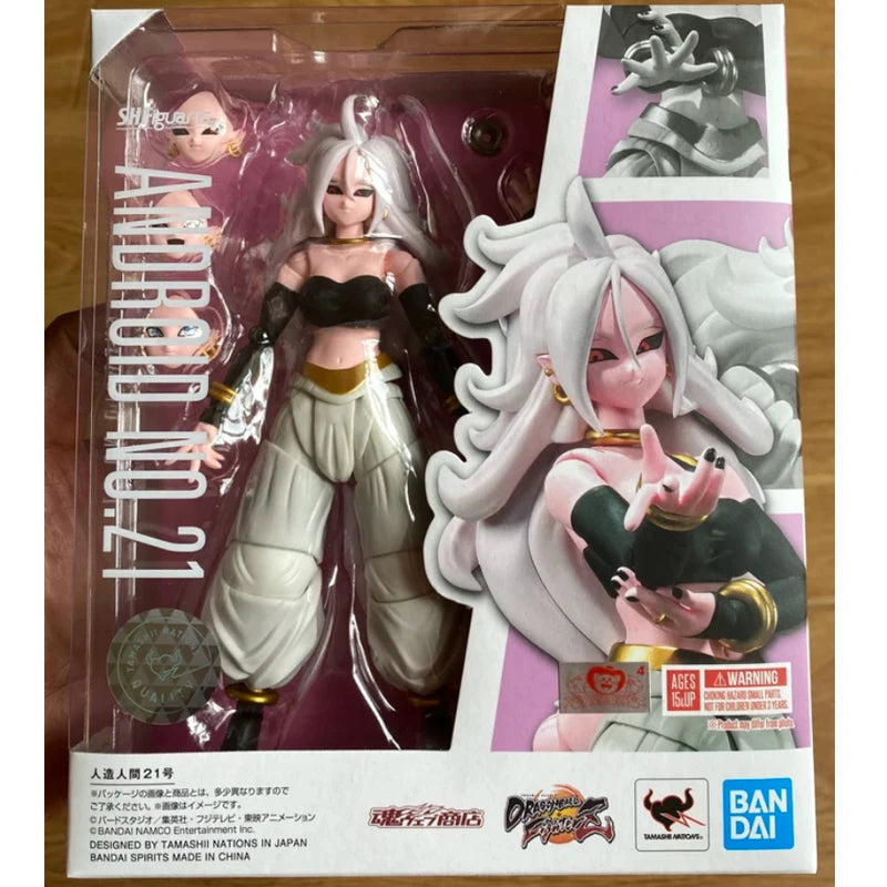 In Stock BANDAI S.H.Figuarts Son Gohan Vegeta Android 16 Frieza Turtle Dodoria Dragon Ball Z Action Figure Collection Gift
