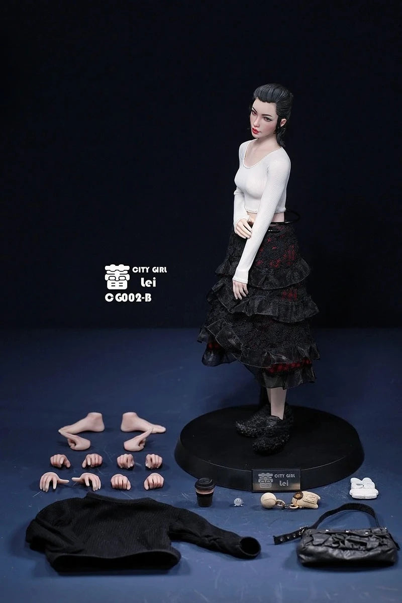 Presale Mr.Z 1/6 Scale Female Soldier Movable Eyes City Girl Rui & Lei Figurine Full Set Model 12" Action Figure Collectible