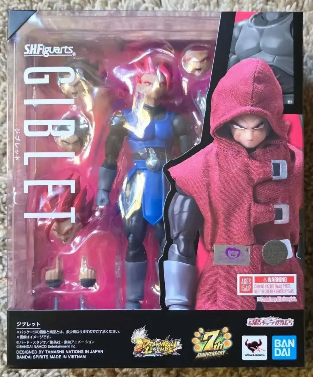 In Stock Genuine BANDAI SHFiguarts Shallot Giblet Figure Anime Drogon Ball Action Model Toy