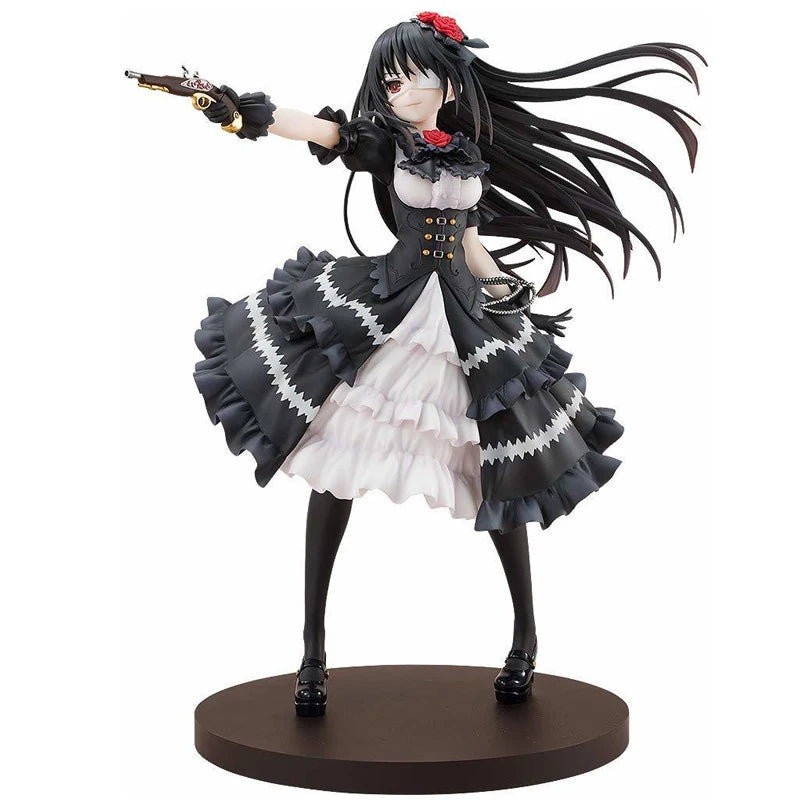 23cm Hentai Anime Date A Live 30th Anniversary Ver Tokisaki Kurumi Nightmate Pvc Action Figure Toys Perfect Birthday Gift