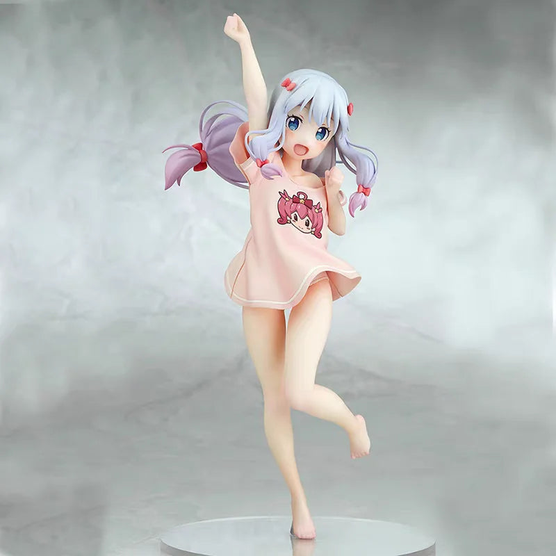 Ero-Manga Teacher And Spring Mist Anime Figure Collectible Model Doll Static Display Japanese Animation PVC Series Gift