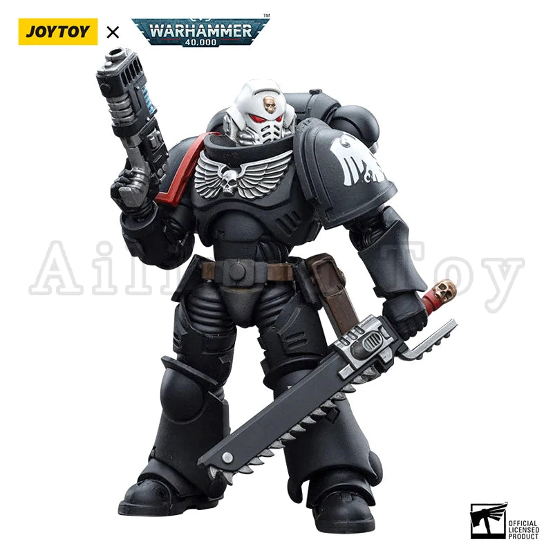 JOYTOY 1/18 Action Figure 40K Raven Guard Intercessors Ashan Re-issue Version Anime Military Model