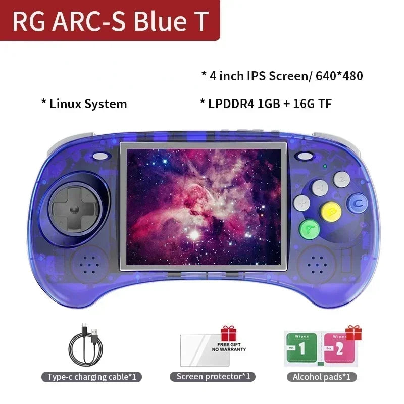 ANBERNIC RGARC-D RGARC-S Handheld Portable Video Game  Consoles Android Linux OS Retro Game 80000Games 4 INCH Gifts IPS Screen