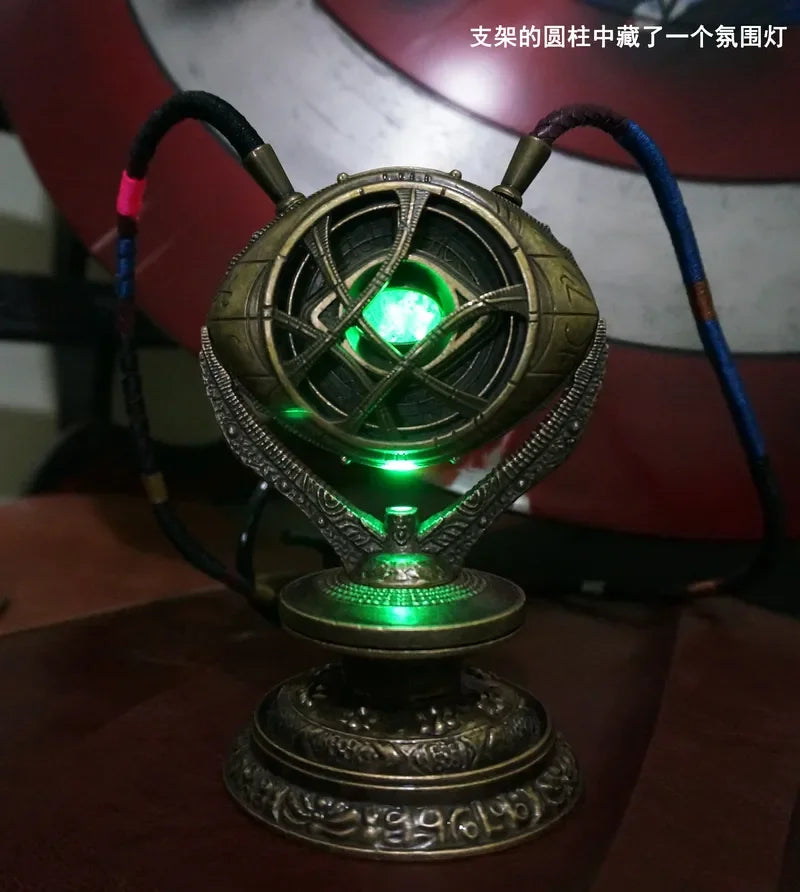 New  Avengers Strange Doctor Necklace Agomot Eye Infinity Gem Time Gem Action Figure Collectible Model Animation Derivative